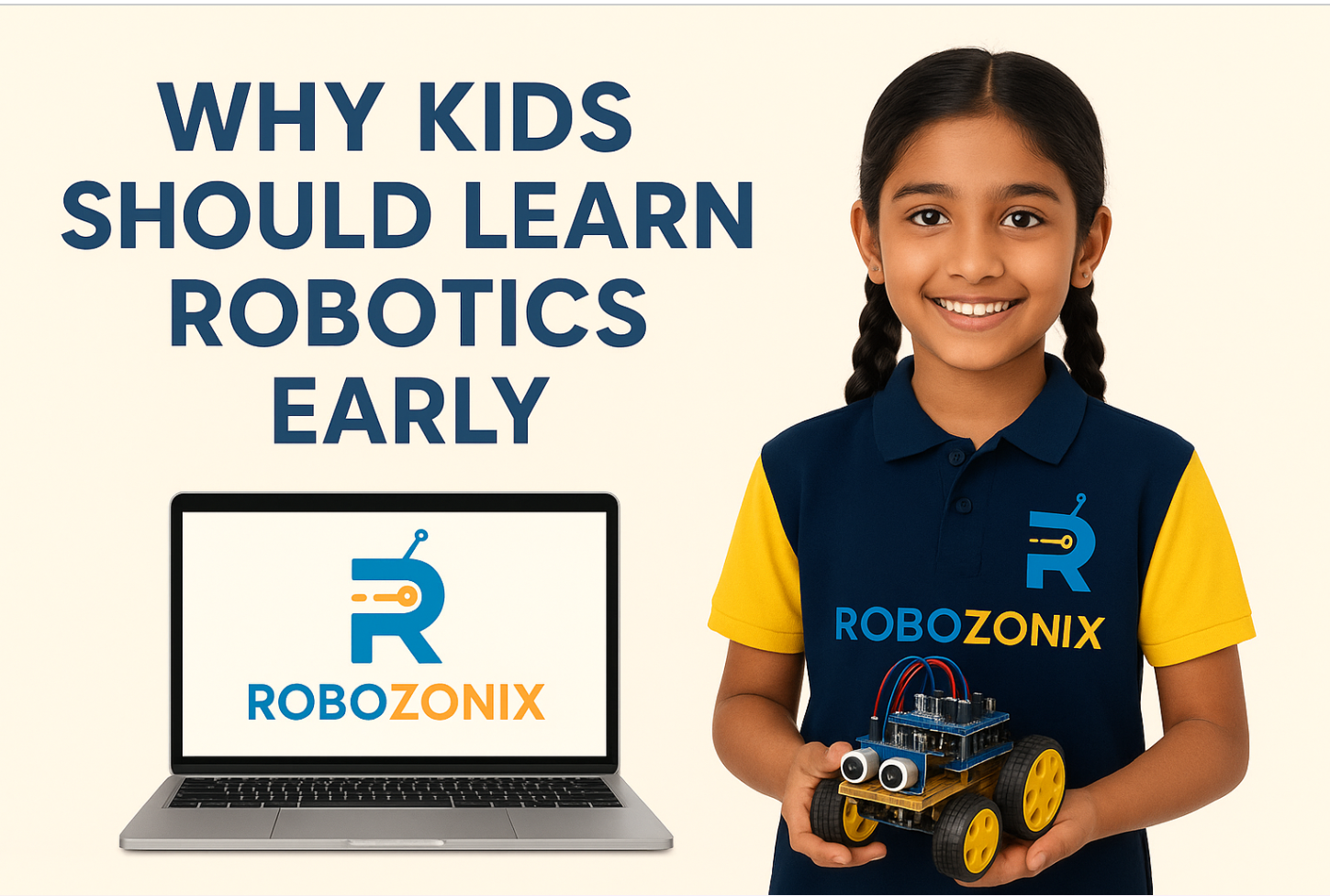 Why Kids Should Learn Robotics Early ? The Importance of Introducing Robotics to Children at an Early Age